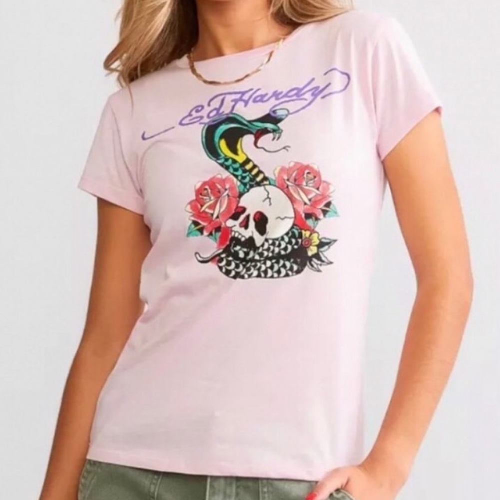 Ed Hardy - Cobra Graphic Tee
